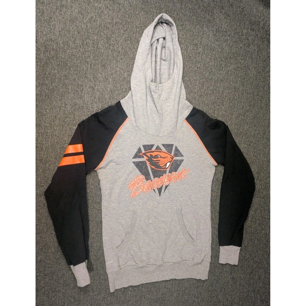 Oregon University Beavers NCAA Football Pullover Hoodie Sweatshirt Youth large